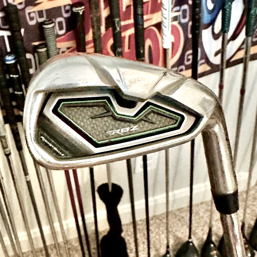 Taylormade RBZ 7 Iron w RBZ Stiff Flex Shaft & Original Grip RH